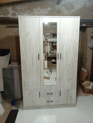 Шкафы для одежды: Шкаф для одежды, Новый, Прямой, ЛДСП — 8