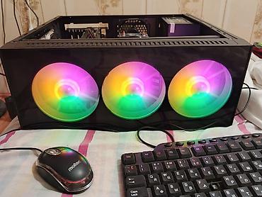 masaüstü kampüter: Gaming masaüstü kompüter (RGB ön panel, 3 fan) I3 9400 ram8 g — 3