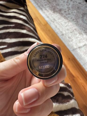 Gözəllik və sağlamlıq: Lancôme L’Absolu Rouge – 274 French Tea (Cream) - Növlə: Dodaq boyası — 2