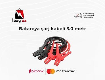 Batareya şarj kabeli 3.0 metrAKU SARJ KABLOSU 3.0MT 🔹 Uzunluq: 3.0 lalafo.az -da Batareya şarj kabeli 3.0 metrAKU SARJ KABLOSU 3.0MT 🔹 Uzunluq: 3.0