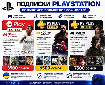 Подписки PlayStation: больше игр, больше возможностей. EA Play — 3500
