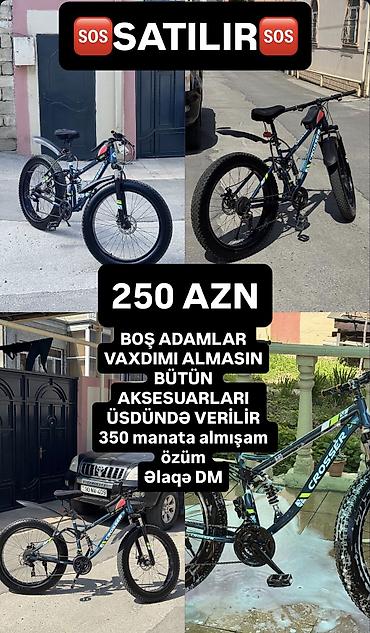 Velosipedlər: Velosiped qırıgı sokuyu yoxdu bos bos adamlar yazmasn — 1