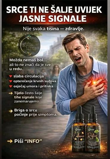 Suplementi: NH Global Refine – tečni dodatak ishrani u kapima (50 ml). Formulisan — 3