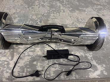 гератор: Гироскутер 6.5" с LED‑подсветкой колес и платформ, хромированный — 5