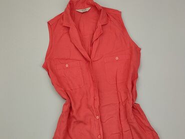 czerwona bluzki damskie krótki rękaw: Сорочка жіноча, M, стан - Дуже гарний