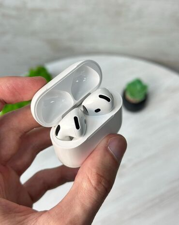Dinamiklər və kolonkalar: Yeni Simsiz (Bluetooth) Qulaqcıqlar, Apple, rəng - Ağ