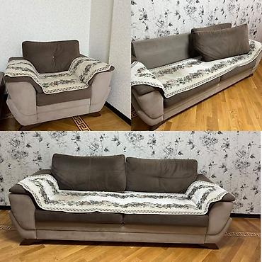Qonaq otağı üçün yumşaq mebel dəsti: 1 ədəd üçyerli divan və 1 ədəd at lalafo.az — 1 Qonaq otağı üçün yumşaq mebel dəsti: 1 ədəd üçyerli divan və 1 ədəd — 1