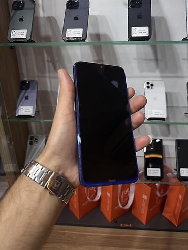 телефон баку: Redmi Note 8, 64 ГБ, цвет - Голубой, Отпечаток пальца — 2