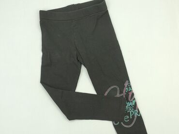 buty sportowe dla niskich dziewczyn: Leggings for kids, 5-6 years, 110/116, condition - Good