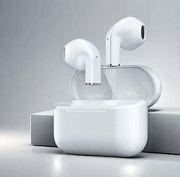 simsiz qulaqliq: Yeni Simsiz (Bluetooth) Qulaqcıqlar, rəng - Ağ — 1