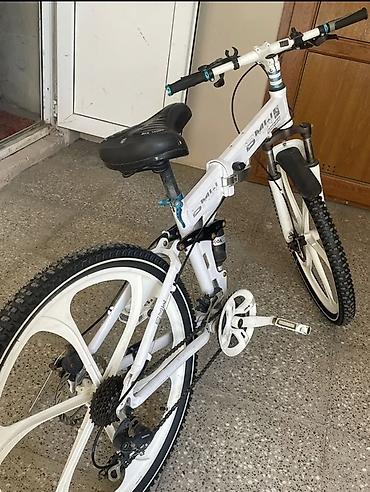 velosiped nagd: Velaspad xaricdən alinib 750 manataDağ/şosse tipli velosiped – ağ — 3