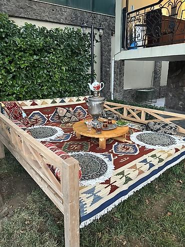 restoran aksesuarları: Künc divan, 3 nəfərlik, Açılmayan, Zəmanətsiz, Kredit yoxdur — 4