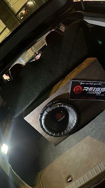 subwoofer satilir: Maşın üçün tam audio sistemi – REISS Audio Komplektin tərkibi: - — 3