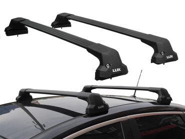 Багажники на крышу и фаркопы: Рейлинги LUX на седан качество шикарное