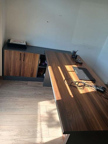 Ofis dəst mebeli: Ofis mebel dəsti – iş masası, ön qəbul masası və köməkçi jurnal masası — 2