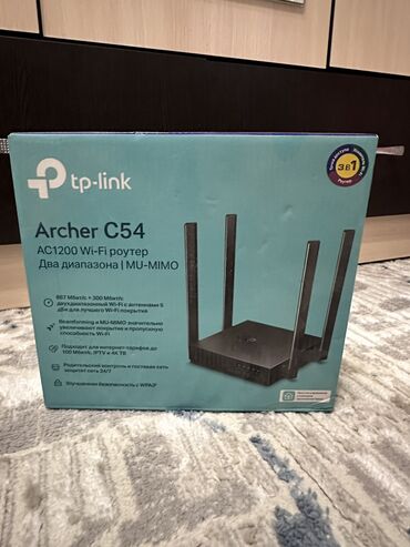 планш: Продаю новый роутер TP-LINK Archer C54 Роутер новый, даже не
