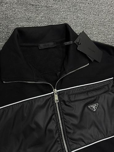 adi: Мужской спортивный костюм, L, XL, 2XL, Prada, Новый, цвет - Черный, Самовывоз — 3
