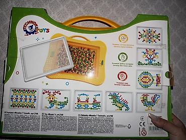 qrafik planset irsad: Technok Toys “Mosaic” mozayka dəsti – 300 ədəd rəngarəng düyməciklərlə — 3
