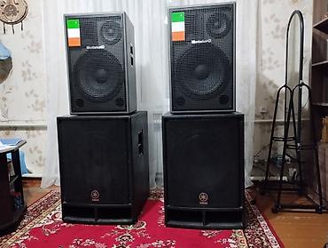 Продаю аппаратуру: сабвуфера Yamaha r1800w размер 18-дюймов, топы at lalafo.kg Продаю аппаратуру: сабвуфера Yamaha r1800w размер 18-дюймов, топы