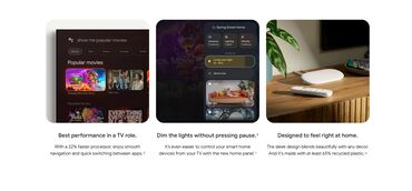 Smart TV bokslar: Yeni Smart TV boks Google TV 4 GB / 32 GB, Google TV — 3