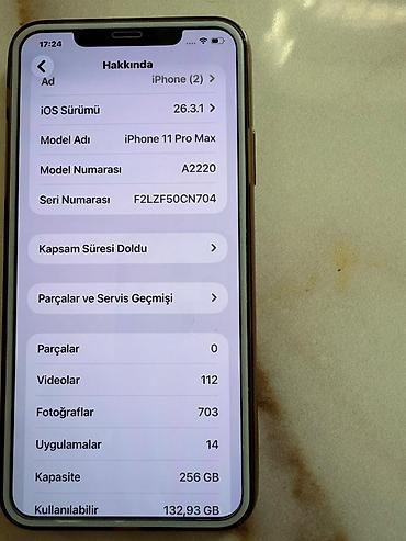 Apple iPhone: IPhone 11 Pro, Qızılı, Face ID — 7