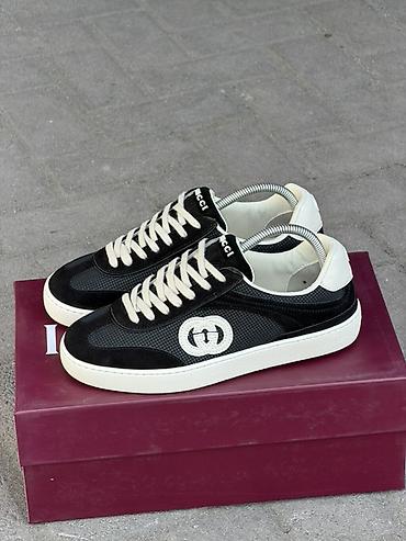 кеды gucci: Мужские кроссовки, 43, 44, 39, Gucci, Новый, цвет - Синий, Платная доставка, Самовывоз — 2