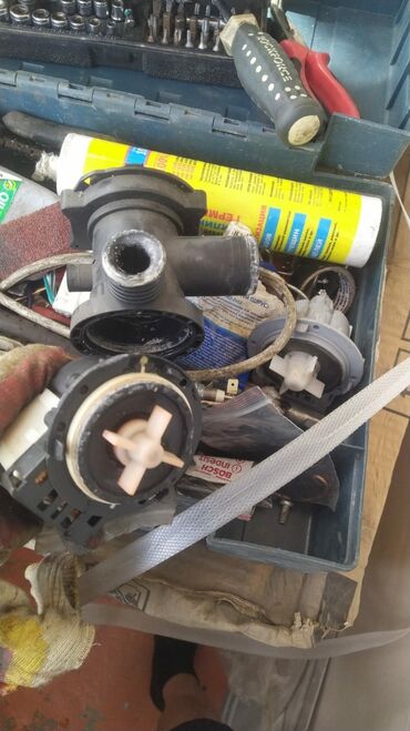 Ремонт стиральных машин: Кир жуугуч машина оңдойбуз. Үйүңүзгө барып оңдойбуз, көтөрүп, алып — 9