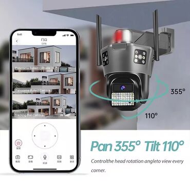 Video nadzor: PTZ iP WIFI kamera sa 3 sočiva i alarmom 10X Zoom 8MPX Wi-Fi kamera — 13