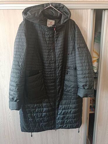 zara куртки женские осень: Пуховик, Китай, 9XL (EU 58)