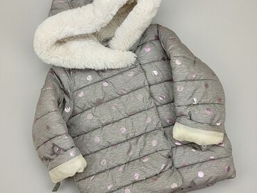 kurtki dla dziewczynki hm: Children's down jacket Marks & Spencer, 3-4 years, Synthetic fabric, condition - Good