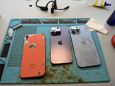 Профессиональный ремонт iPhone - Замена дисплеев и заднего стекла