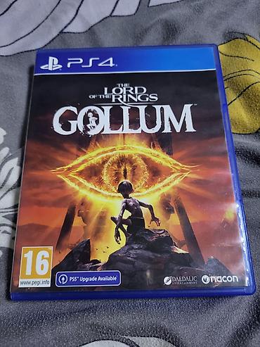 PS4 oyun diski: The Lord of the Rings: Gollum - Platforma