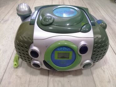 Minidisk və disk pleyerlər: Uşaq üçün CD pleyer və mikrofonlu karaoke qurğusu - Rənglər — 3