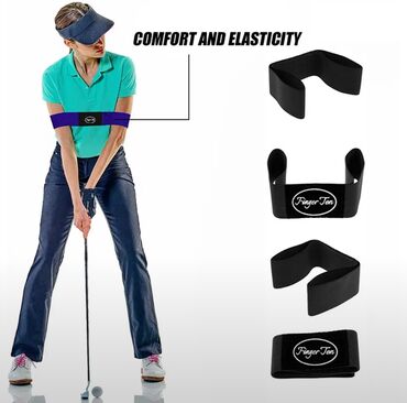 бандажи для руки: Повязка на руку Golfs эластичная, тренировочный пояс для гольфа
