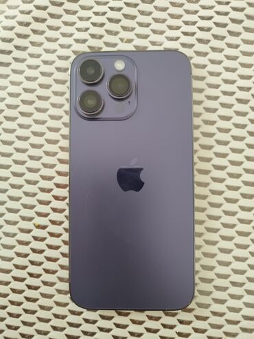 99 999 nomre satilir: IPhone 14 Pro Max, 512 GB, Deep Purple, Face ID