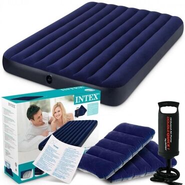продаю спальни: 🛏 Надувной матрас Intex — комплект “всё включено”! Идеально для