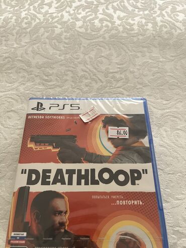 oyun diskleri: Playstation 5 üçün Deathloop oyun diski satılır. Disk yenidir
