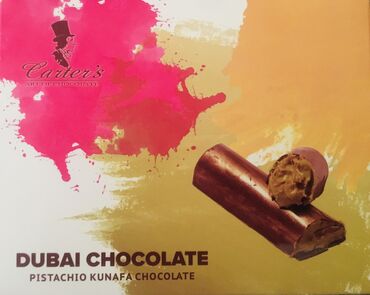 damla şokolad: DUBAİ CHOCOLATE 6 ededli