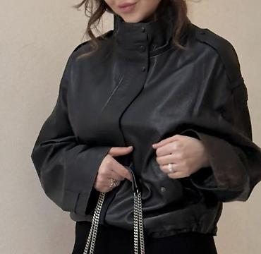 кожные куртки: Новая куртка Massimo Dutti из натуральной гладкой кожи,размер M-L — 2