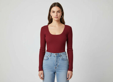 body z długim rękawem stradivarius: Stradivarius, Bluzka damska, rozmiar L