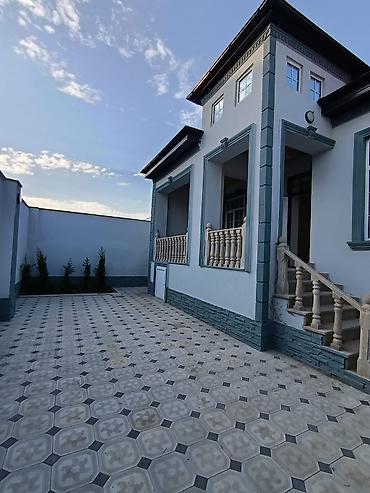 hokmelide heyet evi: 4 otaqlı, 110 kv. m, Kredit yoxdur, Yeni təmirli — 2