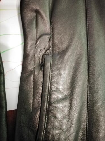 Ostale jakne, kaputi, prsluci: Ženska kožna jakna kratka Sastav prirodna jagnjeća koža 100% mekana — 9