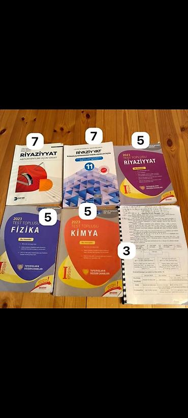 kitab rəf: Riyaziyyat Testlər 11-ci sinif, DİM, 1-ci hissə, 2023 il — 1