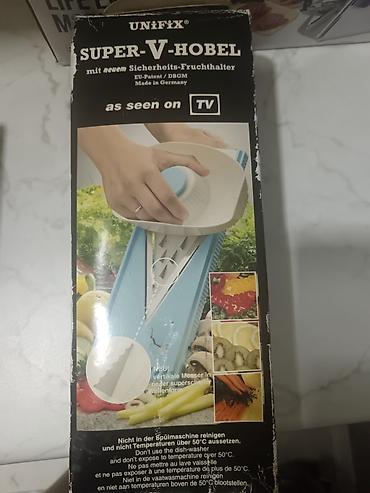 dograyan: UNIFIX Super-V-Hobel tərəvəz/mişeri doğrayıcı - Almaniyada istehsal — 1