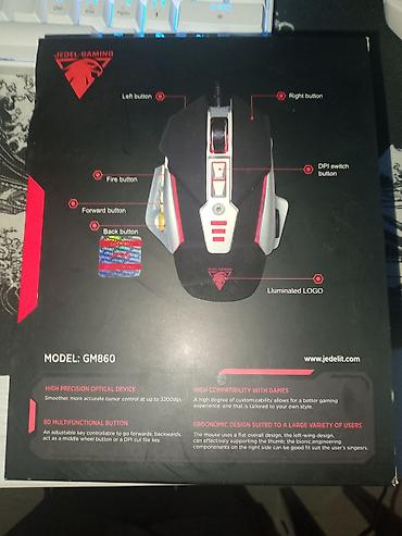 kompüter acer: JEDEL Gaming GM860 – professional oyun siçanı Xüsusiyyətlər: - Yüksək — 2