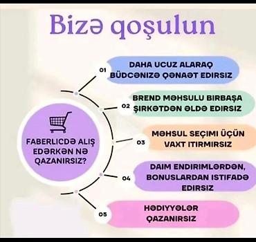 Faberlic alış platformasına qoşulun – brend məhsulları birbaşa
