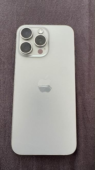 apple iphone 3g: IPhone 15 Pro, White Titanium, Face ID — 1