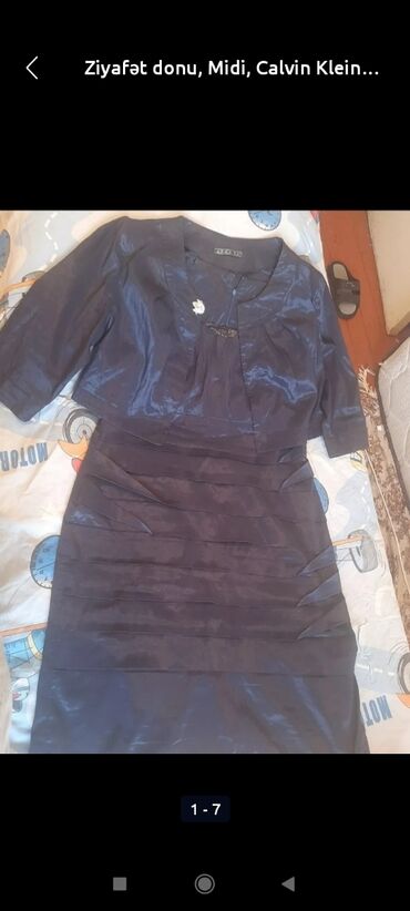 boyuk beden kurtkalar: Kokteyl donu, Midi, Brioni, 5XL (EU 50)