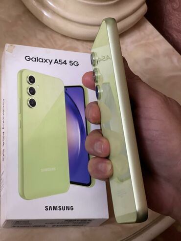 Samsung: Samsung Galaxy A54 5G, 256 GB, rəng - Yaşıl, Barmaq izi -da lalafo.az — 4 Samsung: Samsung Galaxy A54 5G, 256 GB, rəng - Yaşıl, Barmaq izi — 4