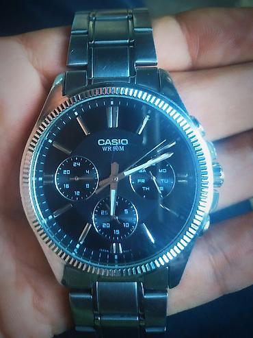 Наручные часы: Б/у, Наручные часы, Casio, цвет - Серебристый — 3